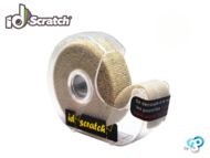 Scratch tape, ID-SCRATCH, dispenser box, 2,0 m, Standar Grey